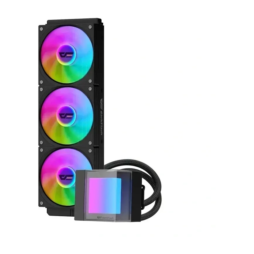 "DarkFlash CB360" ūdens dzesēts procesora dzesētājs (melns) – 5