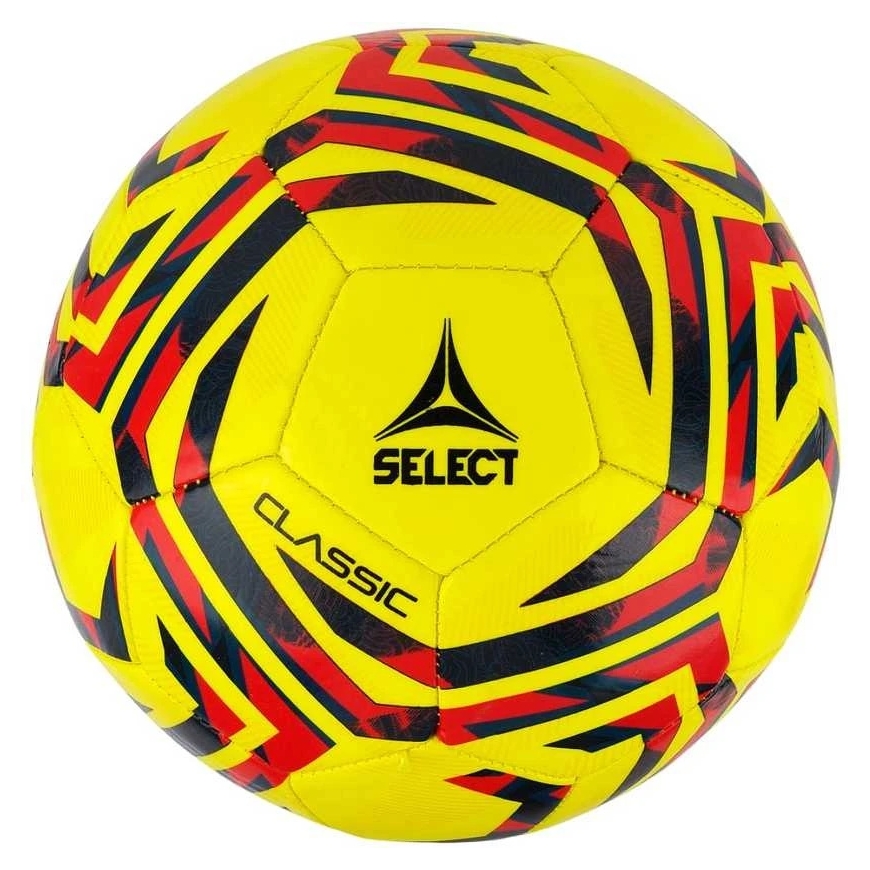 Futispallo Select Classic v25 keltainen ja punainen 19141 (3)