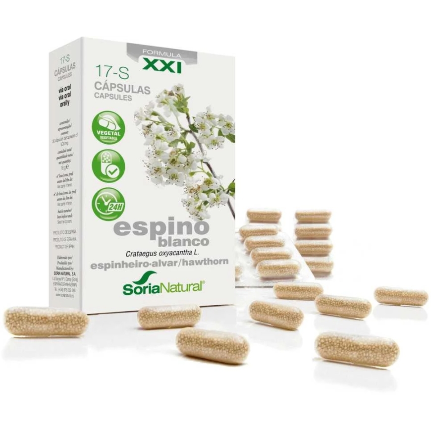 Soria 17-S Espino Blanco 30 kapsulių