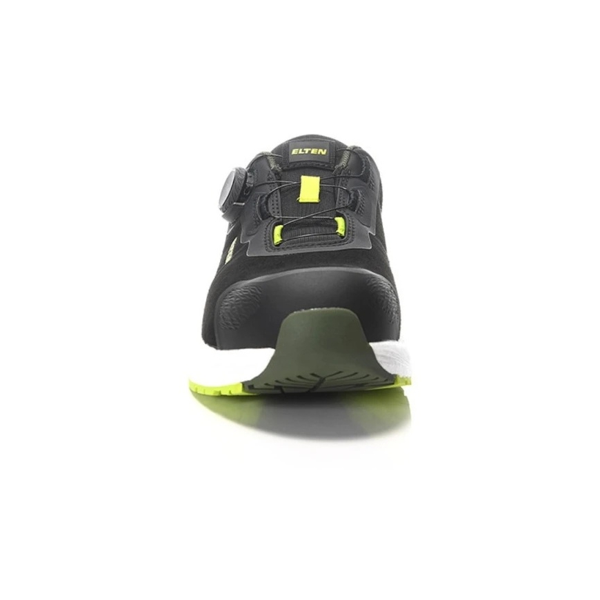 ELTEN Leevi XXNF BOA Black-Lime Low ESD S3 Shoes, black 48 – 3