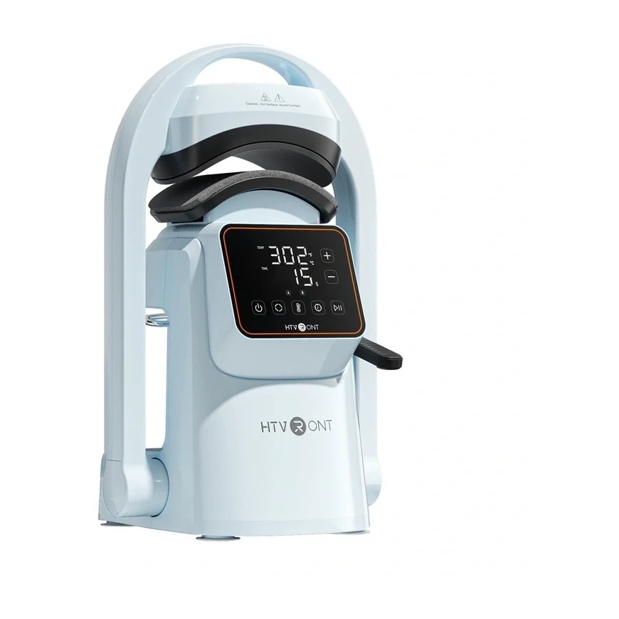 Spausdintuvas HTVRONT A300 Auto Cap Press (Light Mėlyna) – 3