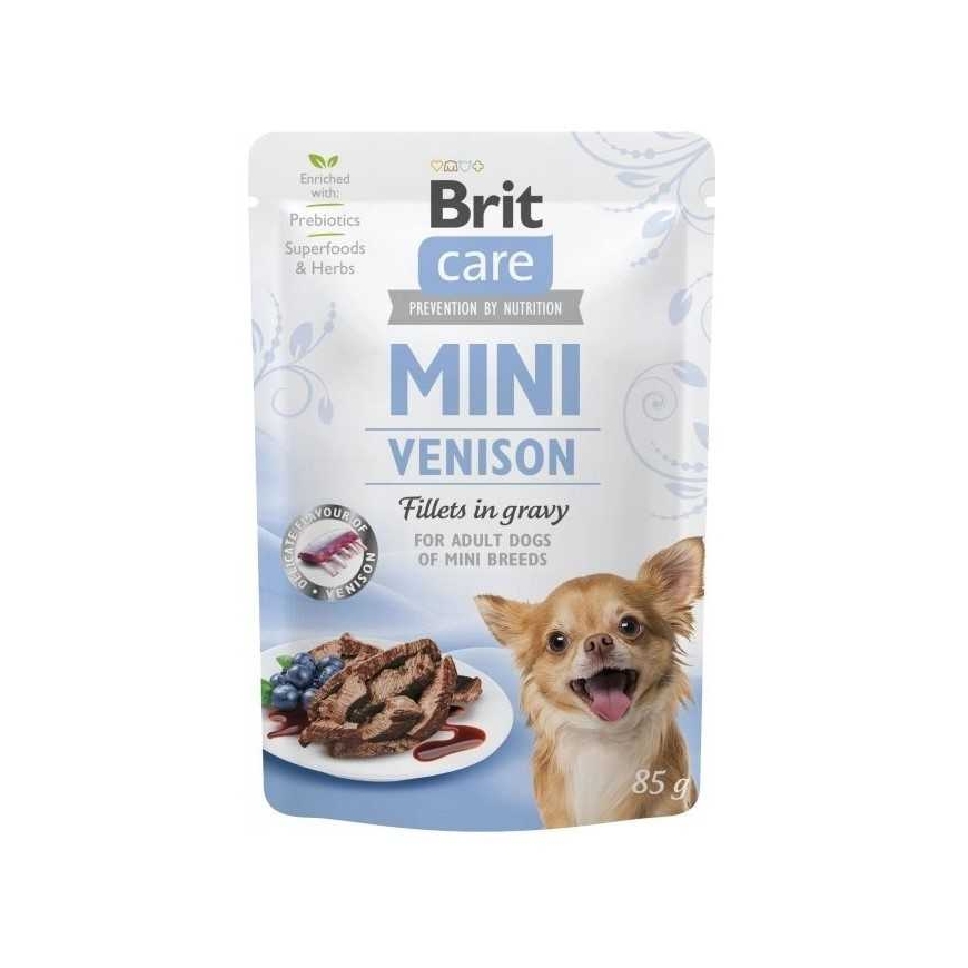 BRIT Care Mini Pouch Venison 85g