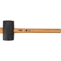 NEO Neo gumijas āmurs ar koka rokturi 1,2kg 380mm (25-054)