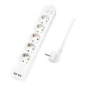 LogiLink LPS249U power extension 1.5 m 5 AC outlet(s) Indoor White LogiLink LPS249U power extension 1.5 m 5 AC outlet(s) Indoor White