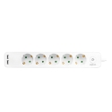 LogiLink LPS249U power extension 1.5 m 5 AC outlet(s) Indoor White LogiLink LPS249U power extension 1.5 m 5 AC outlet(s) Indoor White