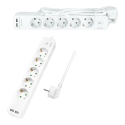 LogiLink LPS249U power extension 1.5 m 5 AC outlet(s) Indoor White LogiLink LPS249U power extension 1.5 m 5 AC outlet(s) Indoor White