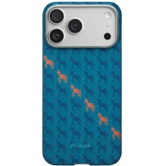 PITAKA Happiness Rides Edge MagSafe kate iPhone 17 Pro Max indigo