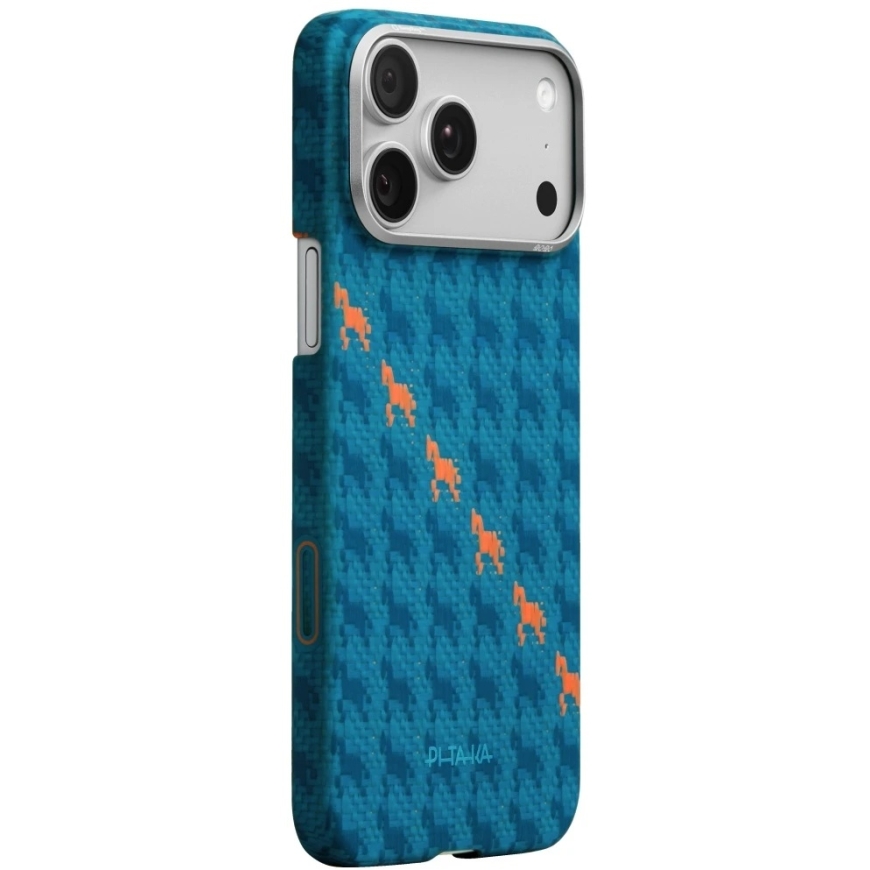 PITAKA Happiness Rides Edge dėklas MagSafe iPhone 17 Pro Max indigo – 3