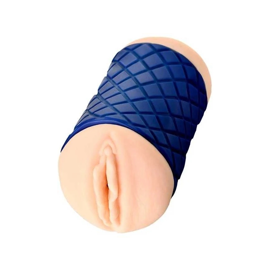 Toyfa JOS LULU, Kaksipuoleinen masturboija, TPR, lihaisan näköinen, 14,5 cm – 2