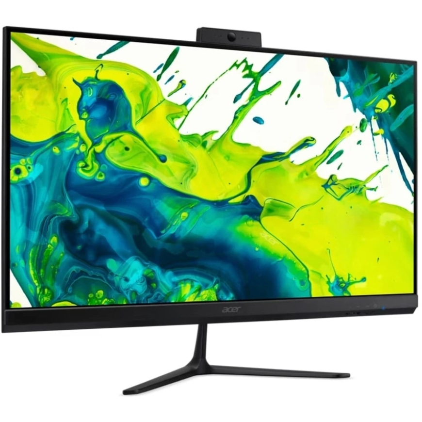 Acer PC AiO Aspire C27-2G_LUBR75825U_65W, Ryzen 7 5825U, 8GB, 512GB SSD, Vega 8 Graphics, Linux, Musta – 2