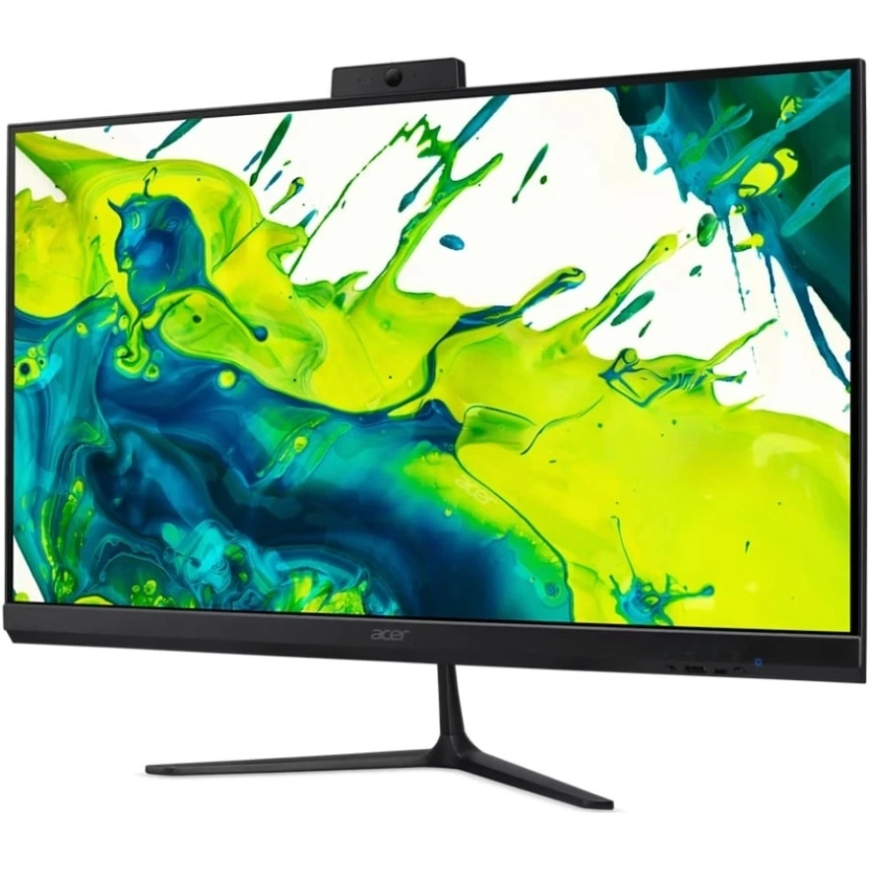 Acer PC AiO Aspire C27-2G_LUBR75825U_65W, Ryzen 7 5825U, 8GB, 512GB SSD, Vega 8 Graphics, Linux, Musta – 4