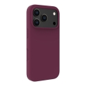 Apple iPhone 18 Pro Premium Magsafe Soft Touch Silicone Case Burgundy