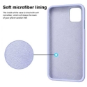 Riff Silicone back case for iPhone 12 Pro Max Light blue