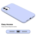 Riff silikoninis atgalinis dėklas iPhone 12 Pro Max Šviesiai mėlynas Riff silikoninis atgalinis dėklas iPhone 12 Pro Max Šviesiai mėlynas