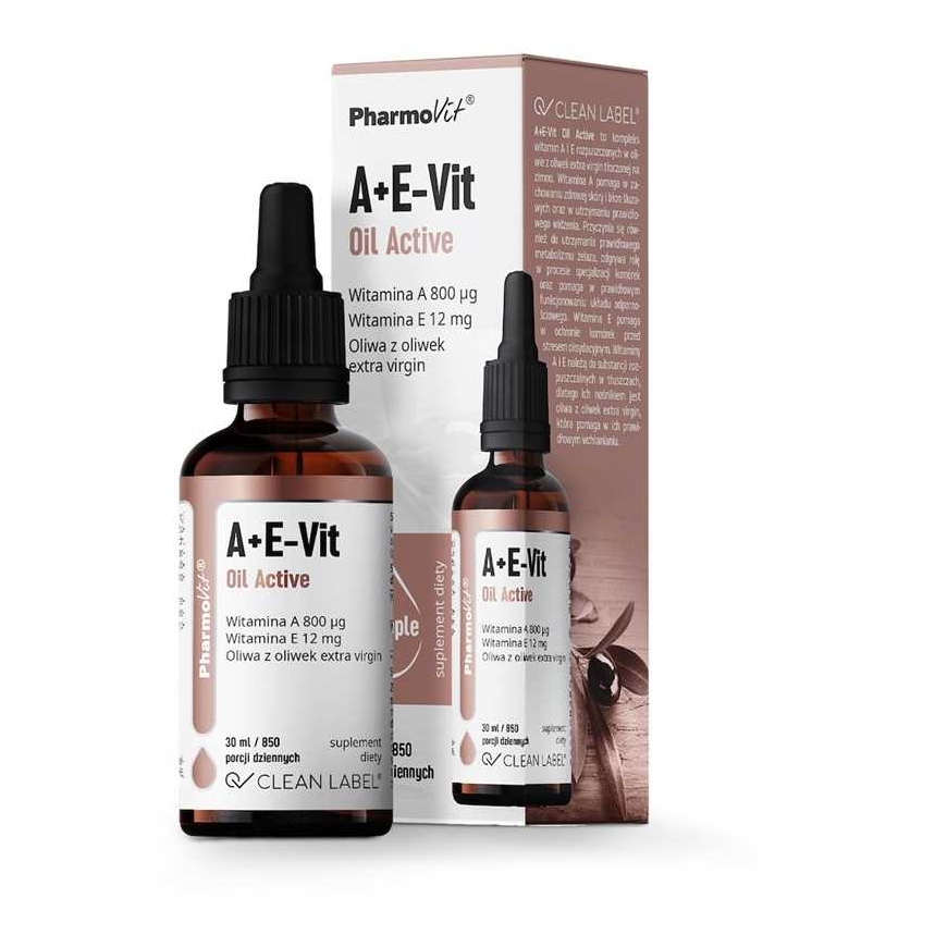 Pharmovit A+E-Vit öljy aktiivinen ravintolisä tippana 30 ml
