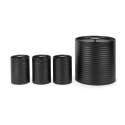 Russell Hobbs RH03270 Liniera 4-osainen countertop-setti, musta Russell Hobbs RH03270 Liniera 4-osainen countertop-setti, musta
