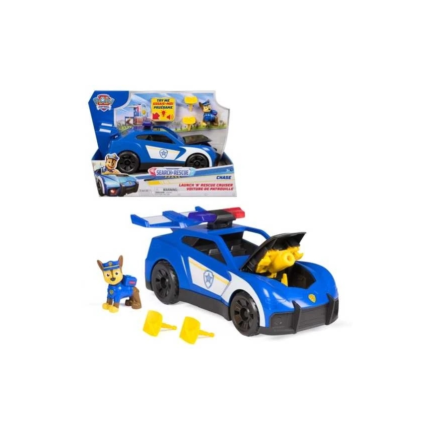 Spin Master PAW PATROL Vehicle Search & Rescue Launch N Rescue Cruiser, 6074962 – 2