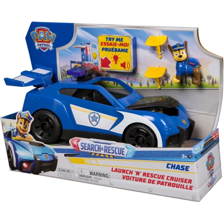 Spin Master PAW PATROL transportlīdzeklis Meklē un glāb Launch N Rescue Cruiser, 6074962 – 5