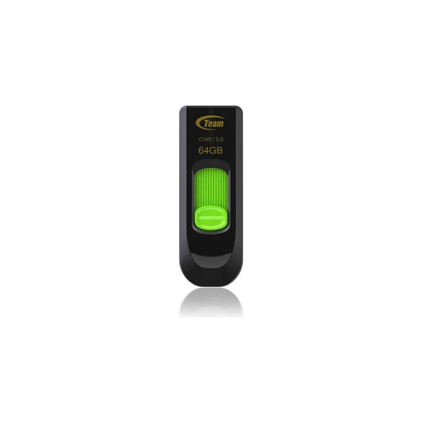 Teamgroup 64GB C145 USB 3.0 Черно-Зеленый