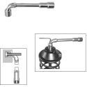 Toya Sa Poland Adjustable Bent Torque Wrench with Opening | 15 mm (YT-1635) Toya Sa Poland Adjustable Bent Torque Wrench with Opening | 15 mm (YT-1635)