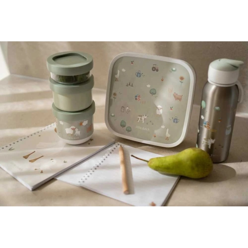 Rosti Mepal Mepal 3-osaline snäkid.ee komplekt lastele ‘Little Farm’ – 2