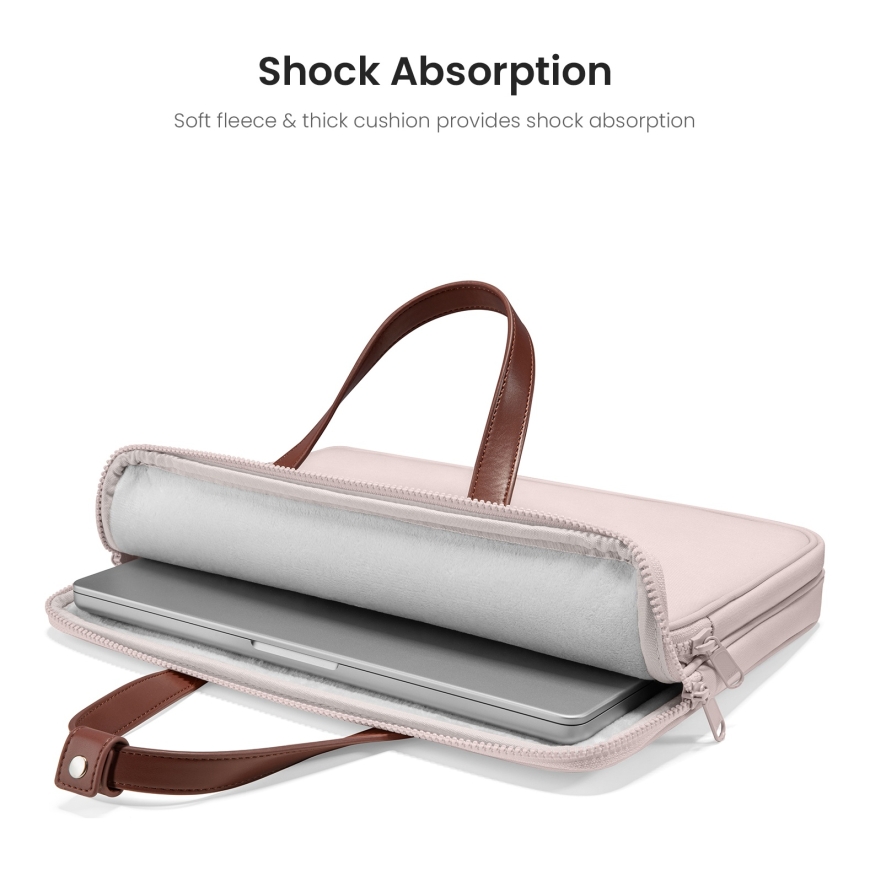 tomtoc Versatile A12 Laptop Shoulder Bag, Pink – 5