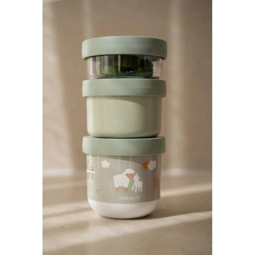 Rosti Mepal Mepal 3-osaline snäkid.ee komplekt lastele ‘Little Farm’ – 5