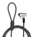 LogiLink NBS012 cable lock Black, Silver LogiLink NBS012 cable lock Black, Silver