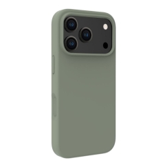Apple iPhone 18 Pro Max Premium Magsafe Soft Touch Silicone Case Dark Olive