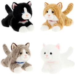 Keel Toys Keeleco Kitty Love Cat, 28 cm - 4 Designs