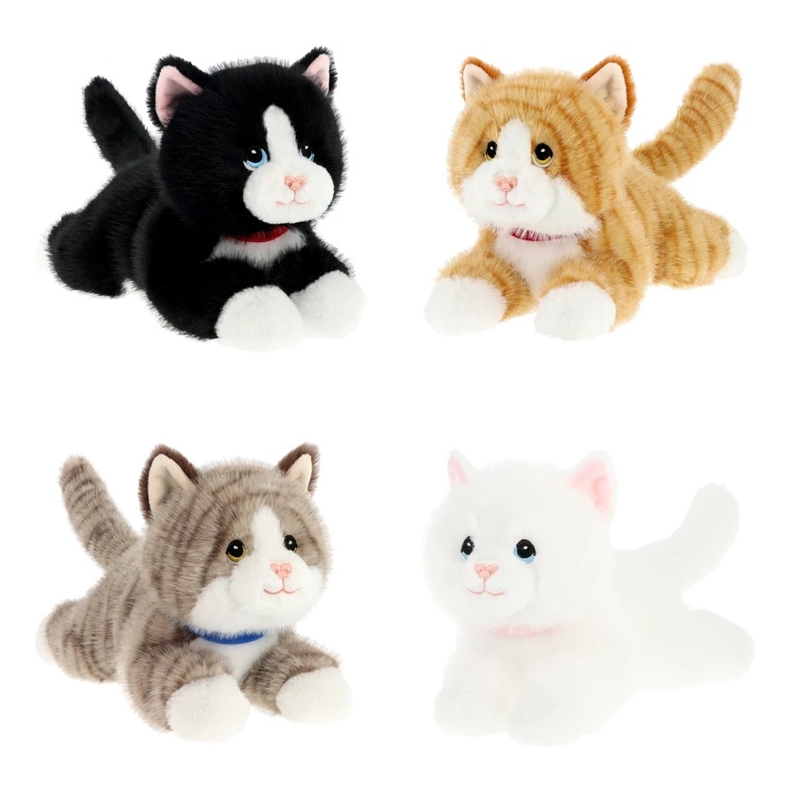 Keel Toys Keeleco Kitty Love Cat, 28 см - 4 дизайна