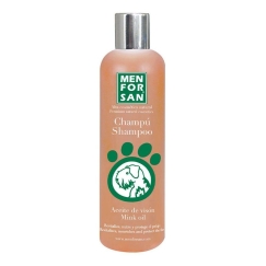 Men For San Shamppoo lemmikkielille Menforsan Koira Turkkiöljyt (300 ml)