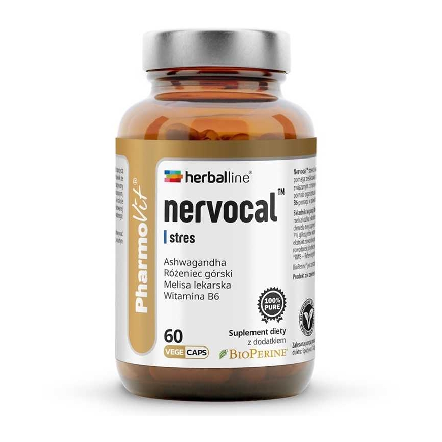 Pharmovit Maisto papildas nuo nervinio streso, 60 kapsulių