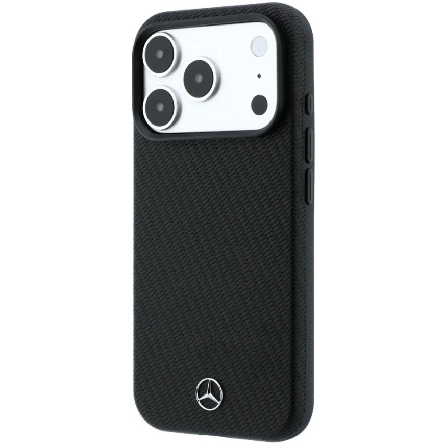 Kaitsekomplekt rahakoti + portfelli Mercedes Grill Pattern Leather MagSafe iPhone 18 Pro Max / 17 Pro Max must – 3