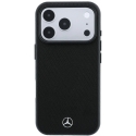 Набор из чехла для кошелька + портфолио Mercedes Grill Pattern Leather MagSafe для iPhone 18 Pro Max / 17 Pro Max черный Набор из чехла для кошелька + портфолио Mercedes Grill Pattern Leather MagSafe для iPhone 18 Pro Max / 17 Pro Max черный