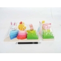 SMILY PLAY SPW84985 wooden pyramid animals