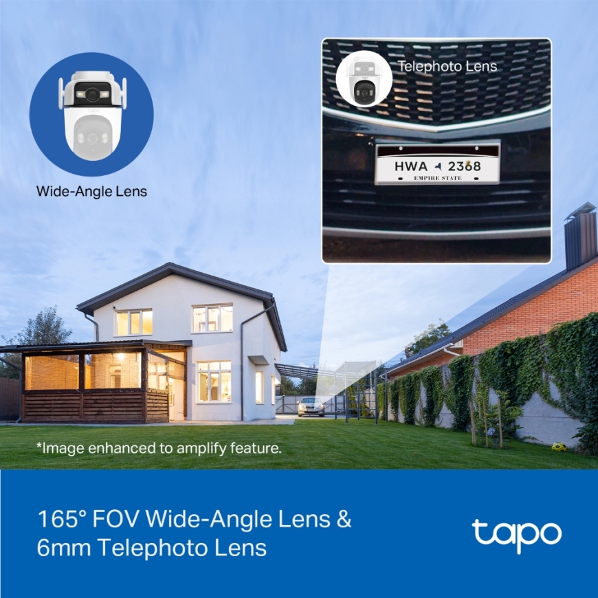 TP-Link Tapo C545D Pallomainen IP-turvakamera Ulkona 2304 x 1296 pikseliä Katto/Seinä/Tanko – 5