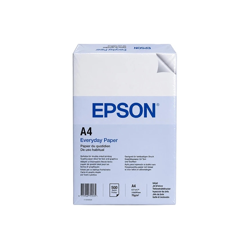Epson kserogrāfiskā papīrs, Ikdienas papīrs A4, 75 g/m2, balts, 500 lapas