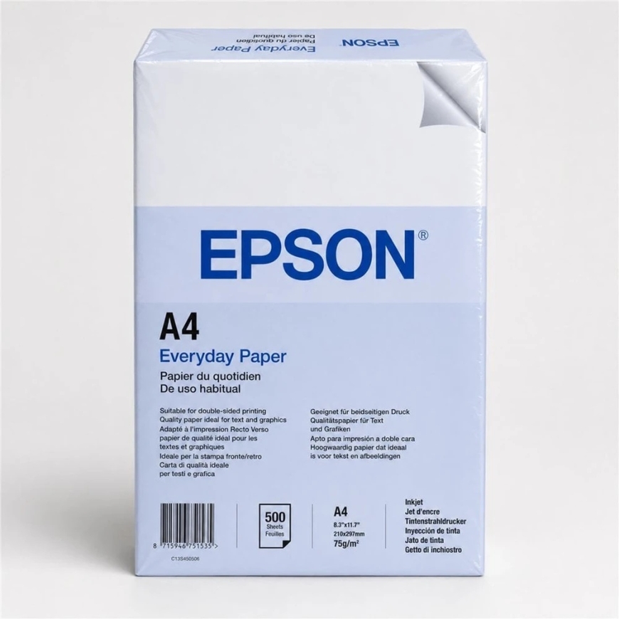 Papier kserograficzny Epson, Everyday Paper A4, 75 g/m2, balta, 500 arkusza – 2