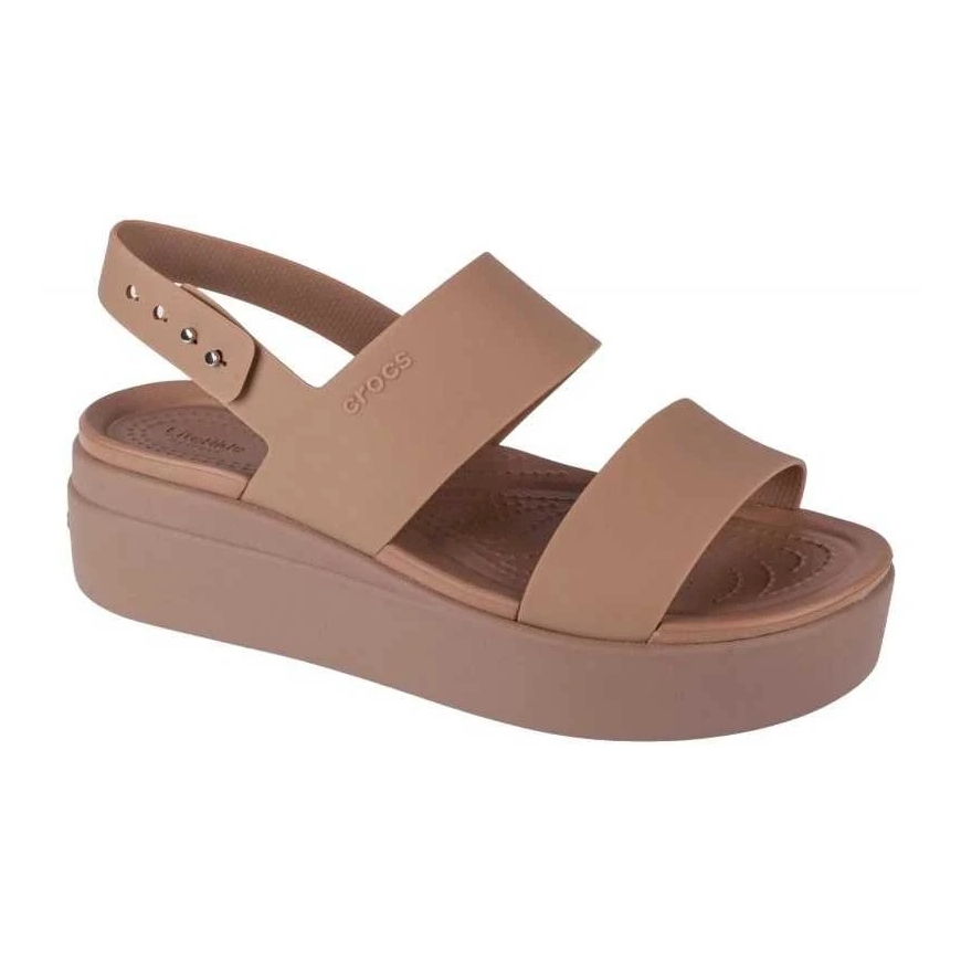 Naiste sandaalid Crocs Brooklyn Low Wedge liivavärv 206453 2EL (39-40)