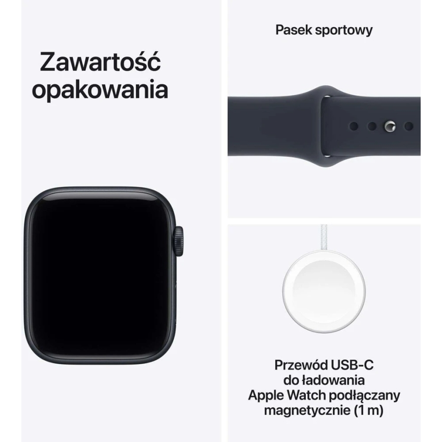 Apple Watch SE 3 44mm Midnight/Navy Blue Band S/M – 4