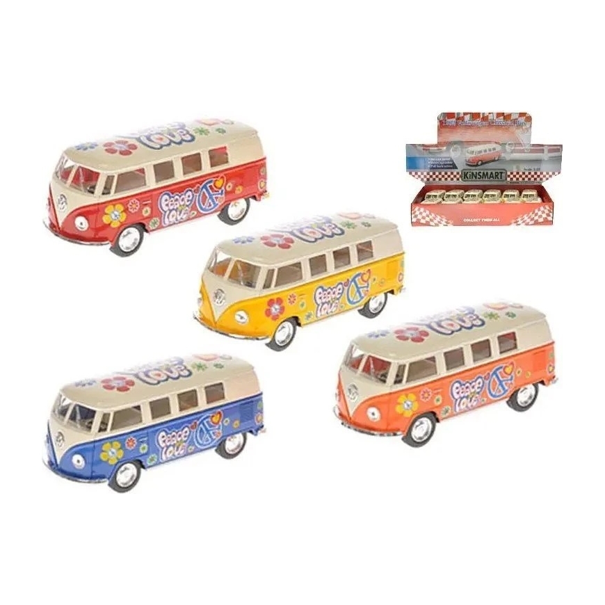 Hipo Automobilis VW Klasiskais 1962 autobuss krāsots 1:32 520020 – 2