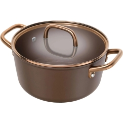 Zwilling ZWILLING Milano Panna ar stikla vāku 24 cm, brūna