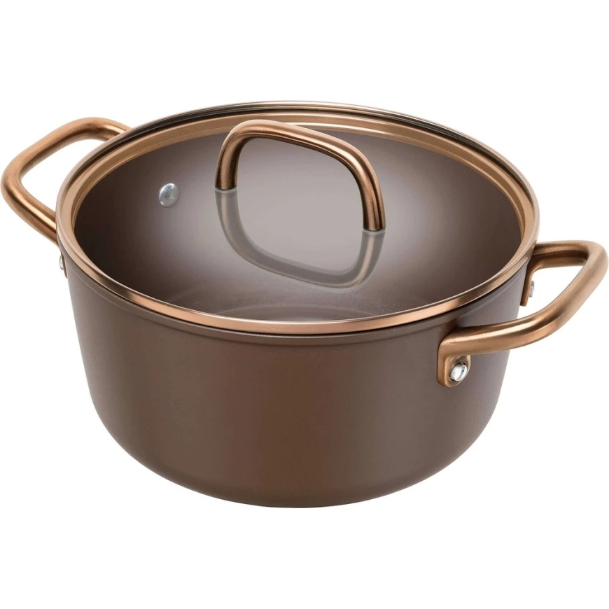 Zwilling ZWILLING Milano Kattila lasikannella 24 cm, ruskea