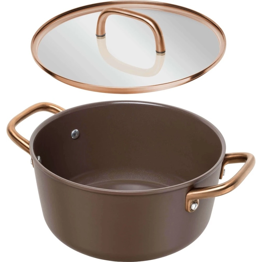 Zwilling ZWILLING Milano Pott klaaskaanega 24 cm, pruun – 2