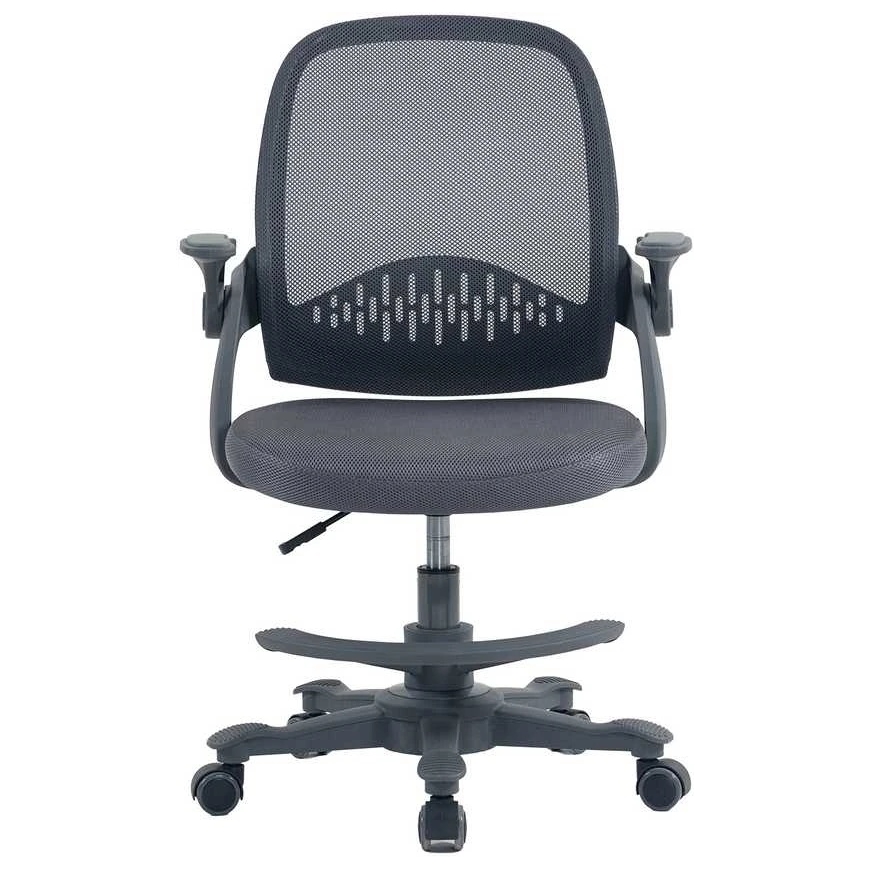 Home4You Children's Dining Chair EMMY with Footrest, Grey – 2