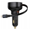 Baseus Enjoyment Pro 55W Melna Lightning kabelis Baseus Enjoyment Pro 55W Melna Lightning kabelis