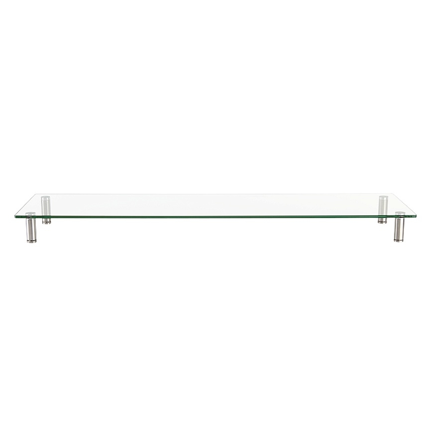LogiLink BP0060 monitor mount / stand Desk Stainless steel, Transparent – 4