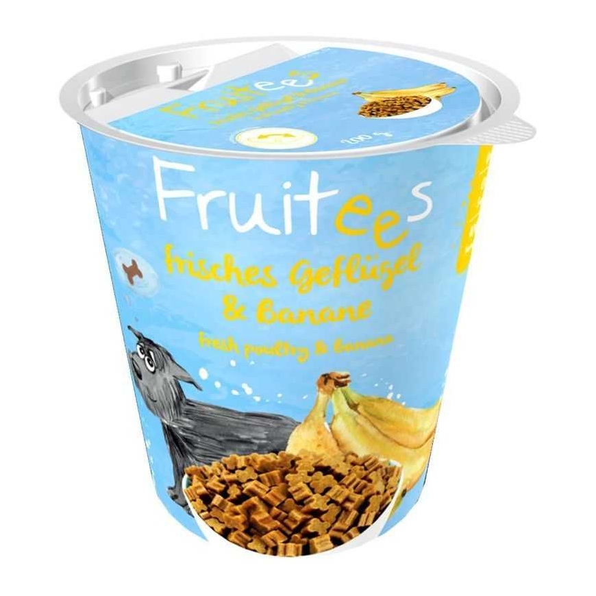 Bosch Fruitees svaiga putnu gaļa ar banānu 200g