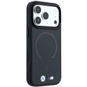 BMW M Kevlar Sarkanis Drukas Riņķa Metāla Logo MagSafe Lietotne iPhone 18 Pro / 17 Pro - Melns BMW M Kevlar Sarkanis Drukas Riņķa Metāla Logo MagSafe Lietotne iPhone 18 Pro / 17 Pro - Melns